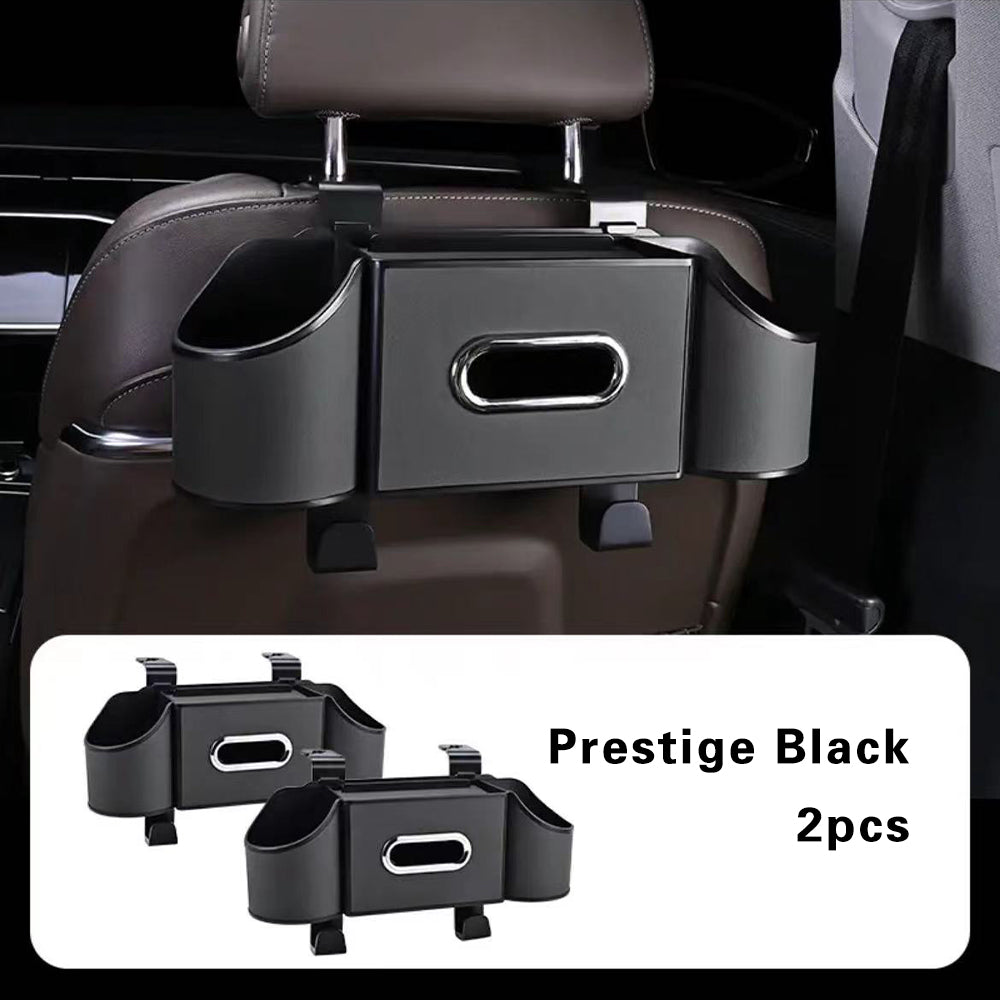 Multifunctional Leather Tissue Storage Box