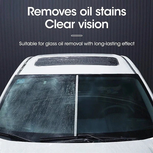 Automobile oil film cleaner