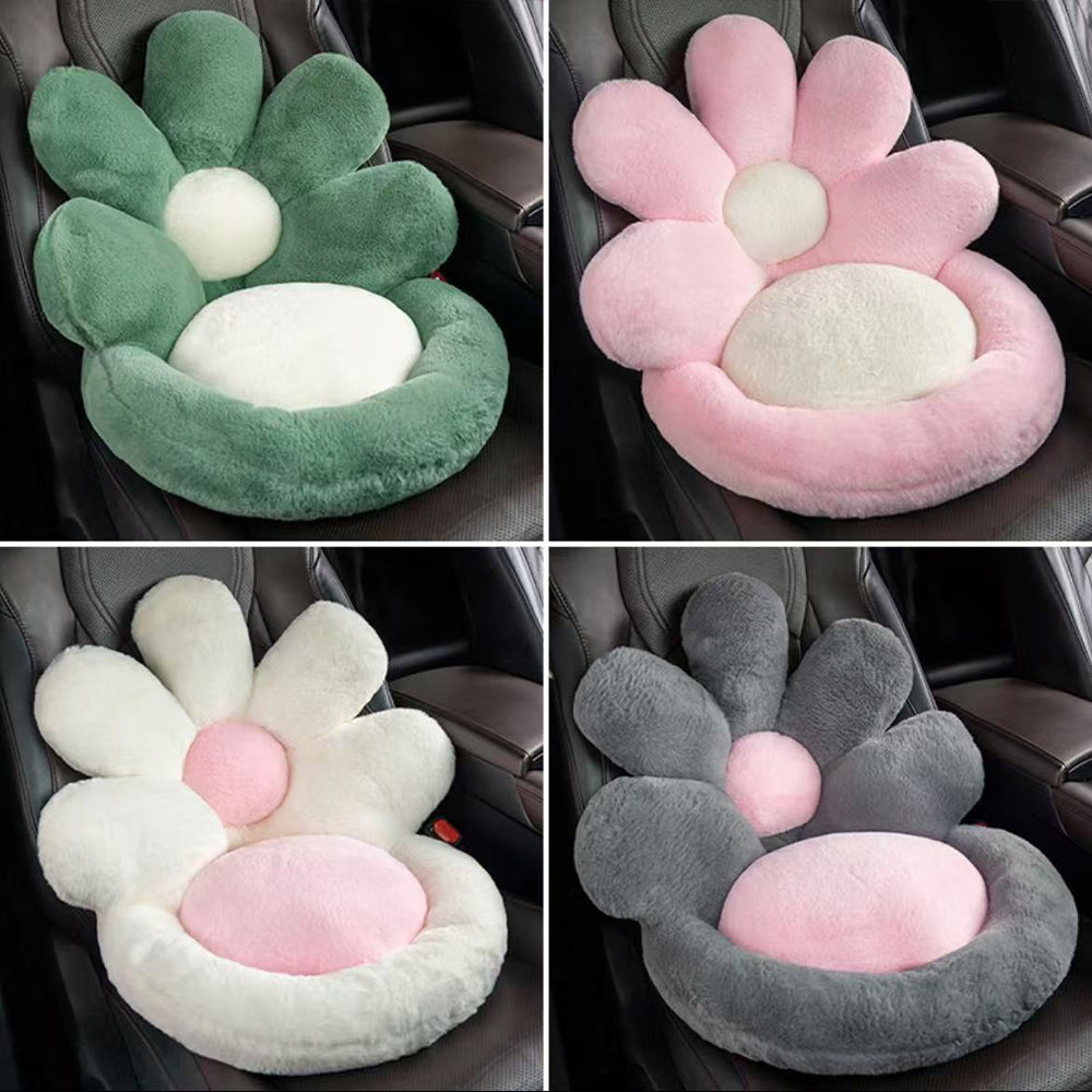 Plush Flower Cushion
