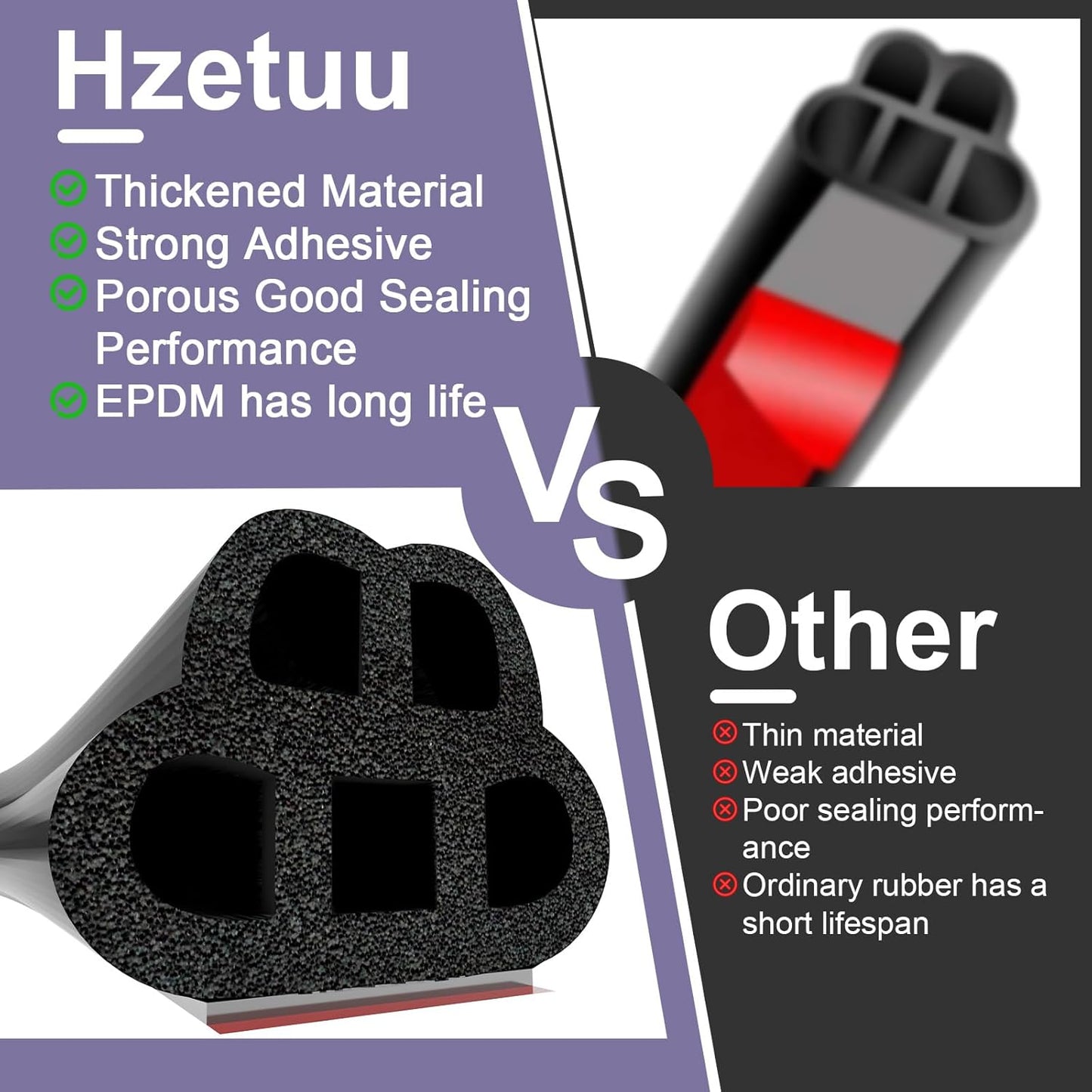 Universal Automotive Sealing Strips