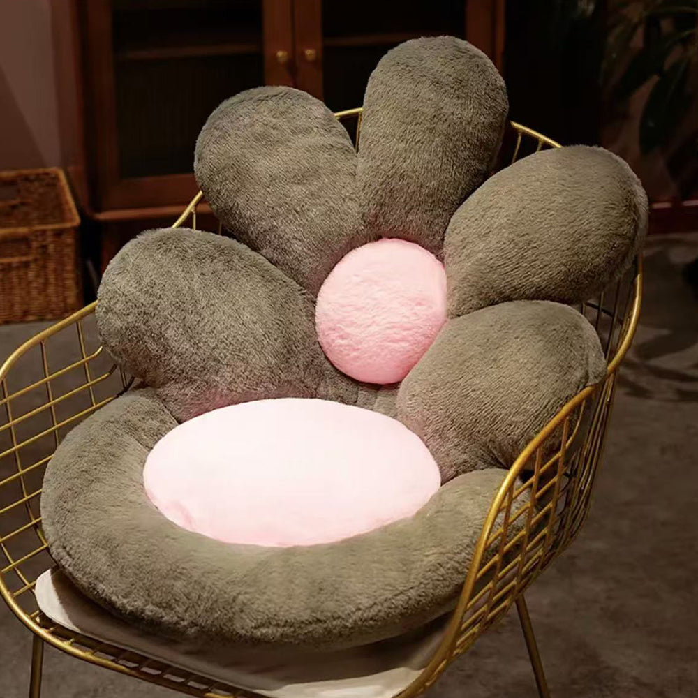Plush Flower Cushion