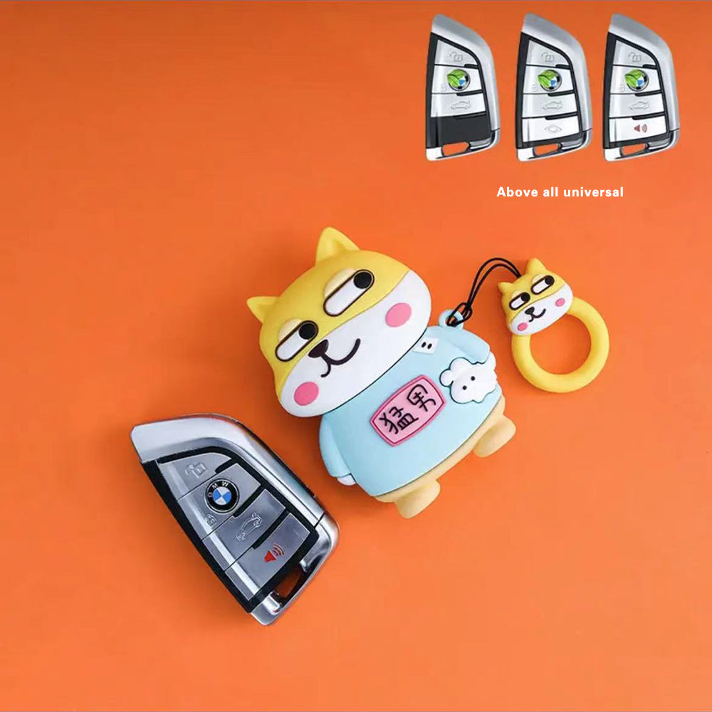 Fierce Guy Car Key Case