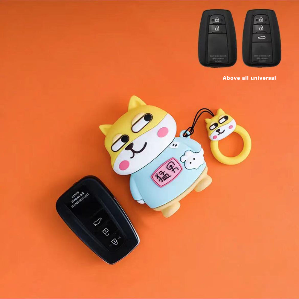 Fierce Guy Car Key Case