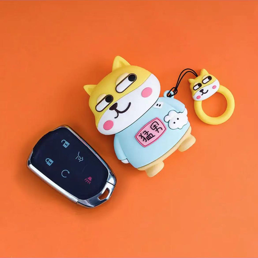 Fierce Guy Car Key Case