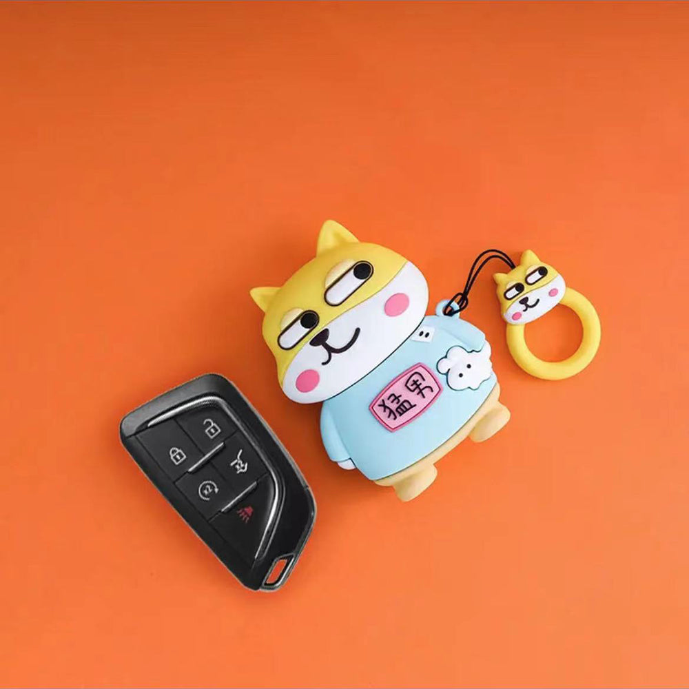 Fierce Guy Car Key Case