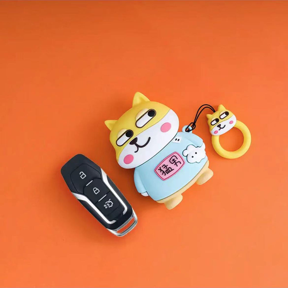 Fierce Guy Car Key Case