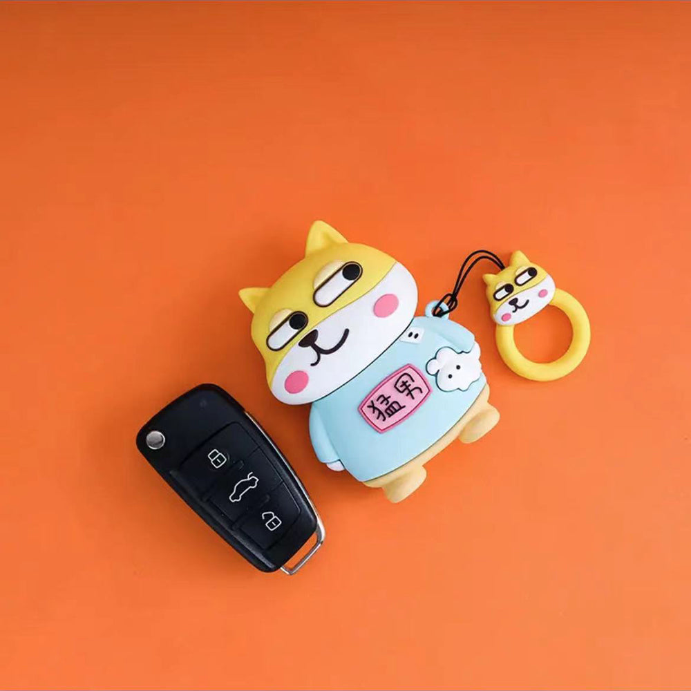 Fierce Guy Car Key Case