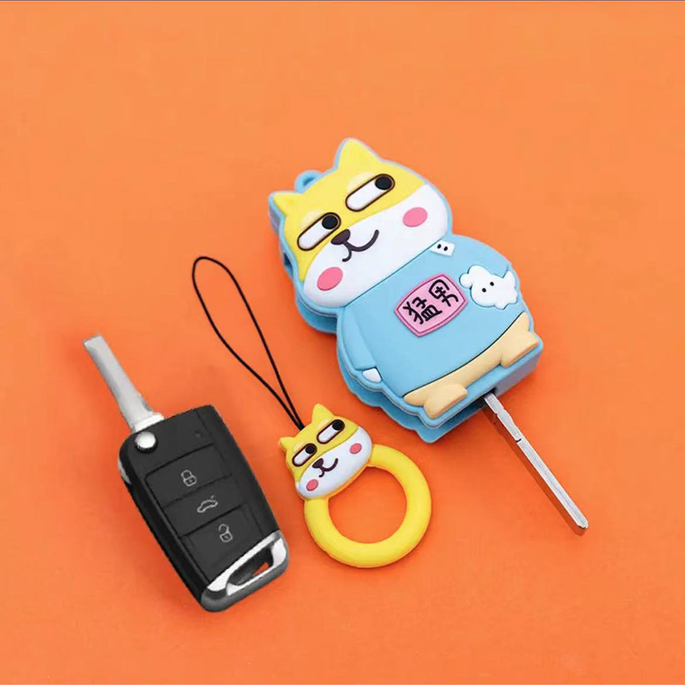 Fierce Guy Car Key Case