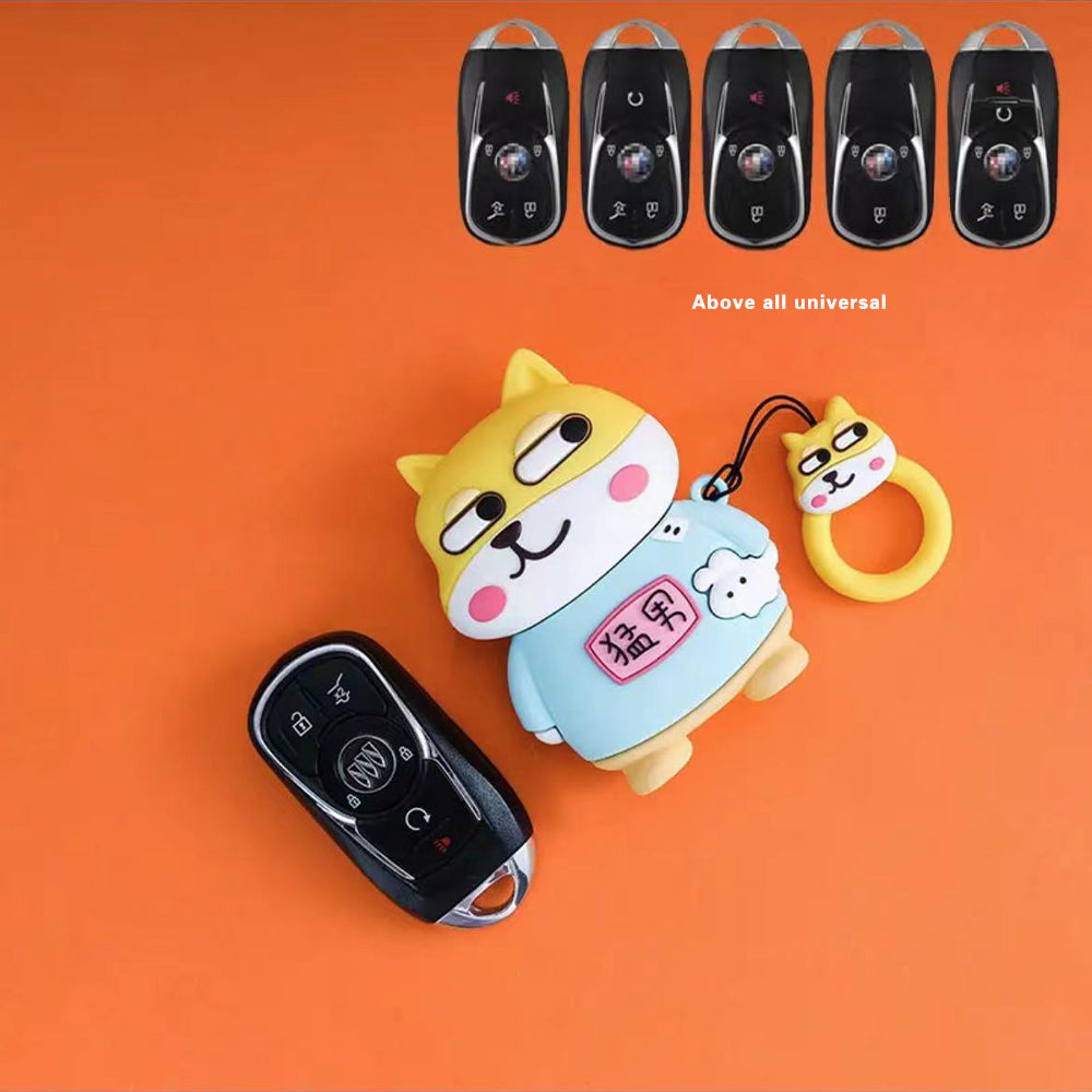 Fierce Guy Car Key Case