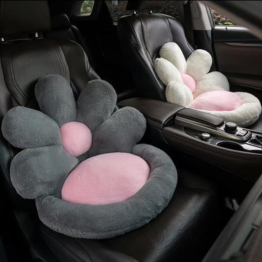 Plush Flower Cushion