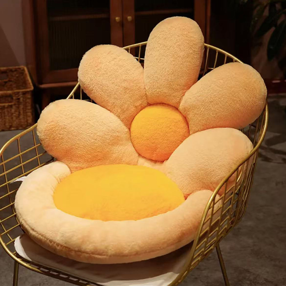 Plush Flower Cushion