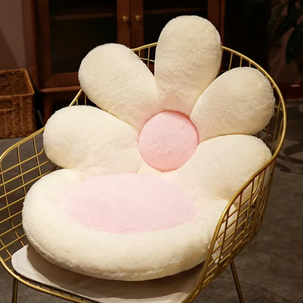 Plush Flower Cushion
