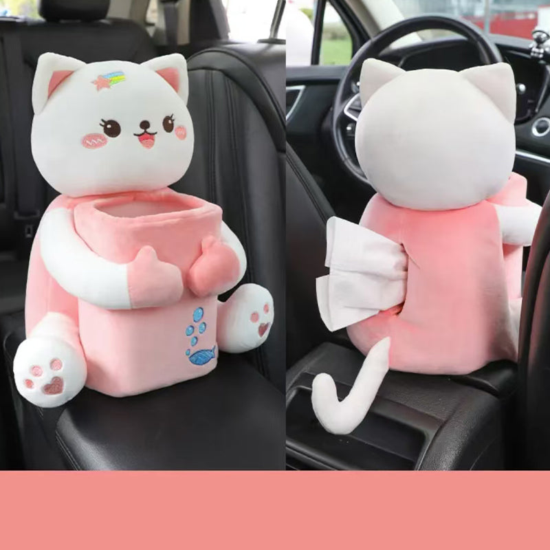 Car-Mounted 2-in-1 Armrest Box Storage Box