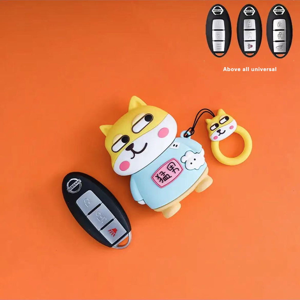 Fierce Guy Car Key Case