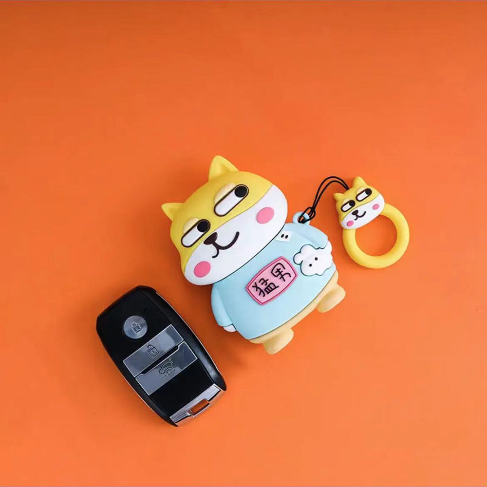 Fierce Guy Car Key Case