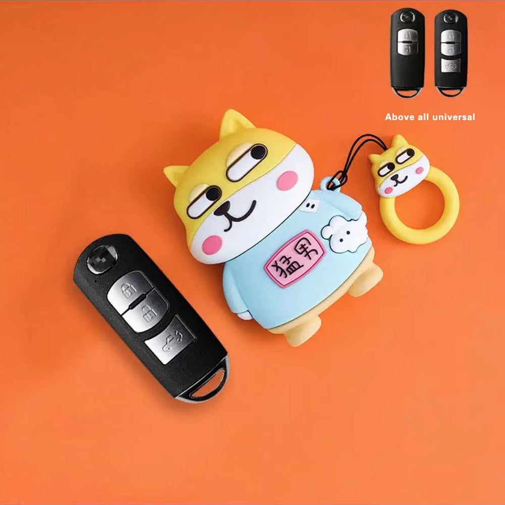 Fierce Guy Car Key Case