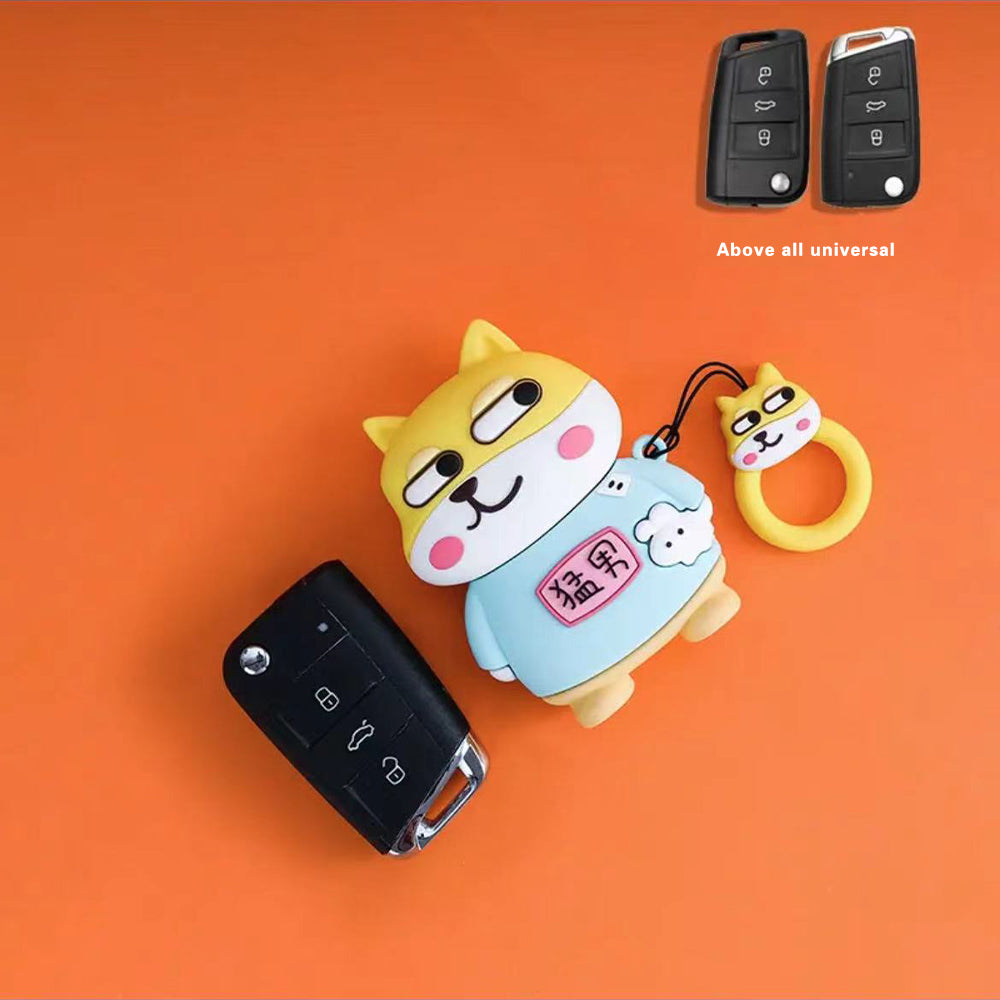 Fierce Guy Car Key Case