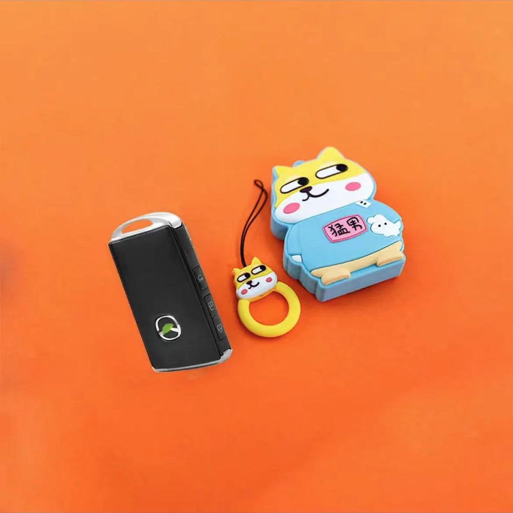 Fierce Guy Car Key Case