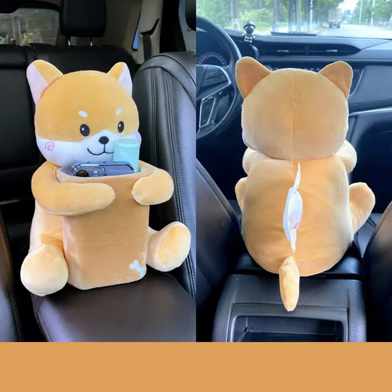 Car-Mounted 2-in-1 Armrest Box Storage Box